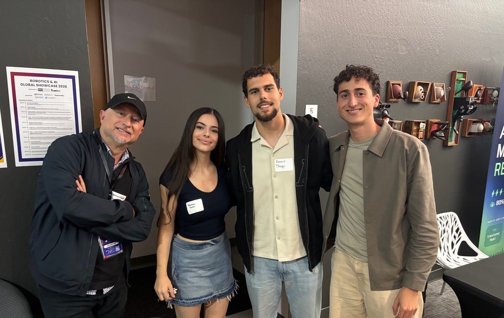 The Pitchtree team at the Robotics and AI Global Showcase 2026